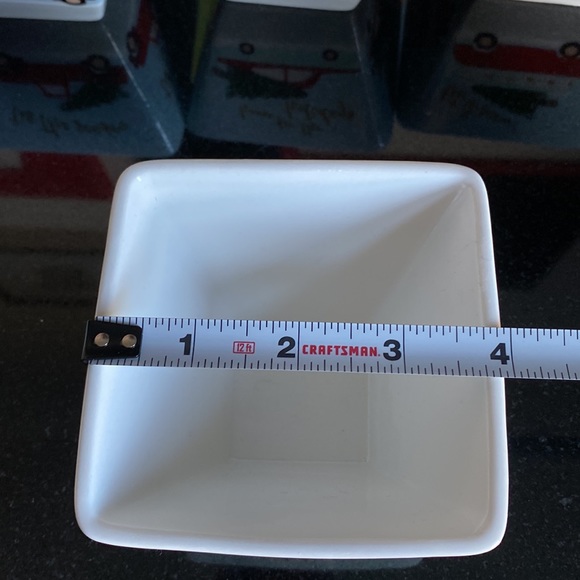 Ciroa Set of 4 square serving bowls - Picture 7 of 10